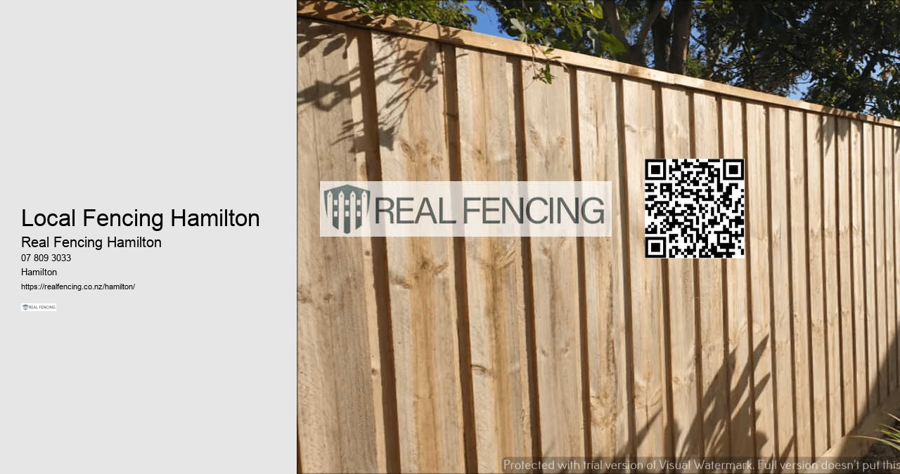 Local Fencing Hamilton