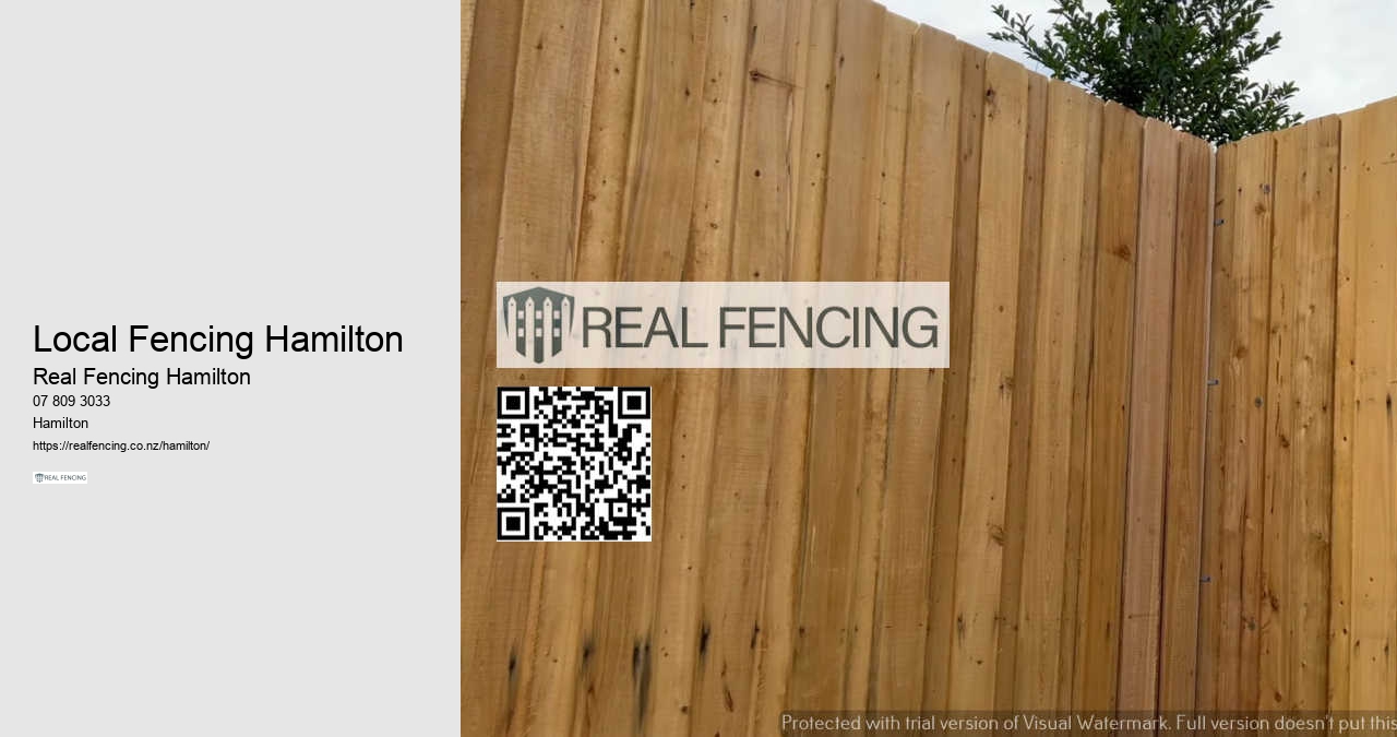 Fencing Services Hamilton