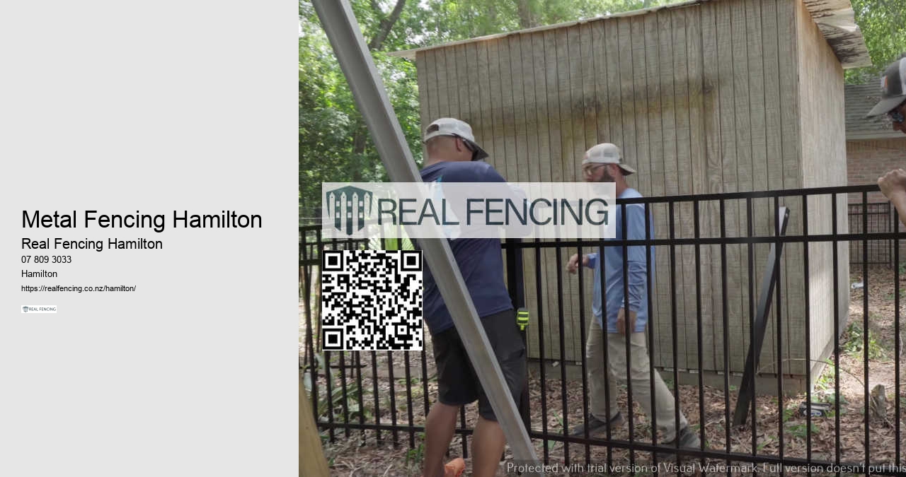 Fence Contractors Hamilton New Zealand