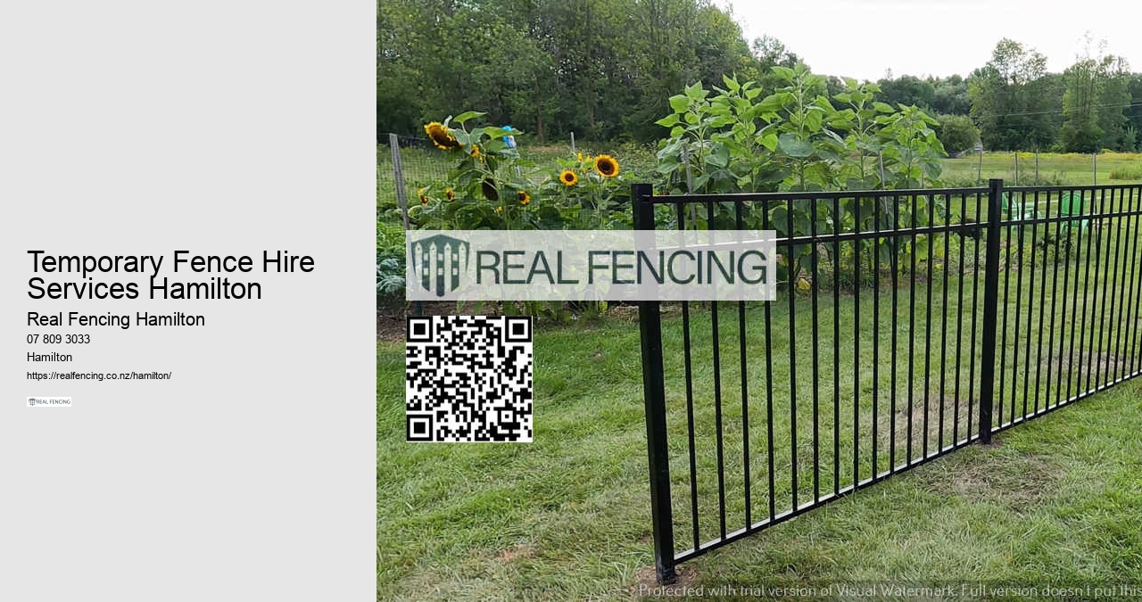 Fence Contractor Services Hamilton