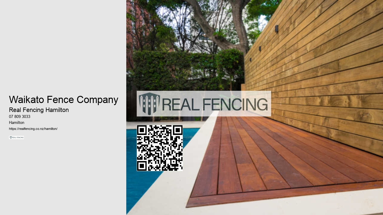 Garden Fence Design Hamilton