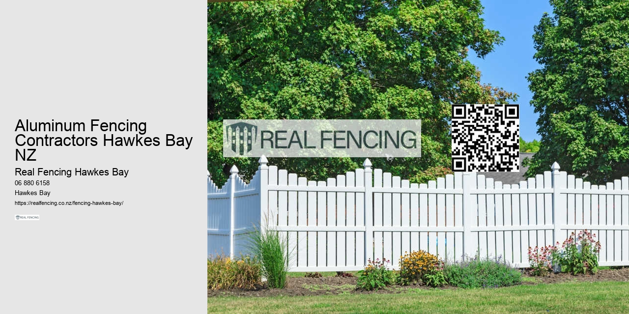 Aluminum Fencing Contractors Hawkes Bay NZ