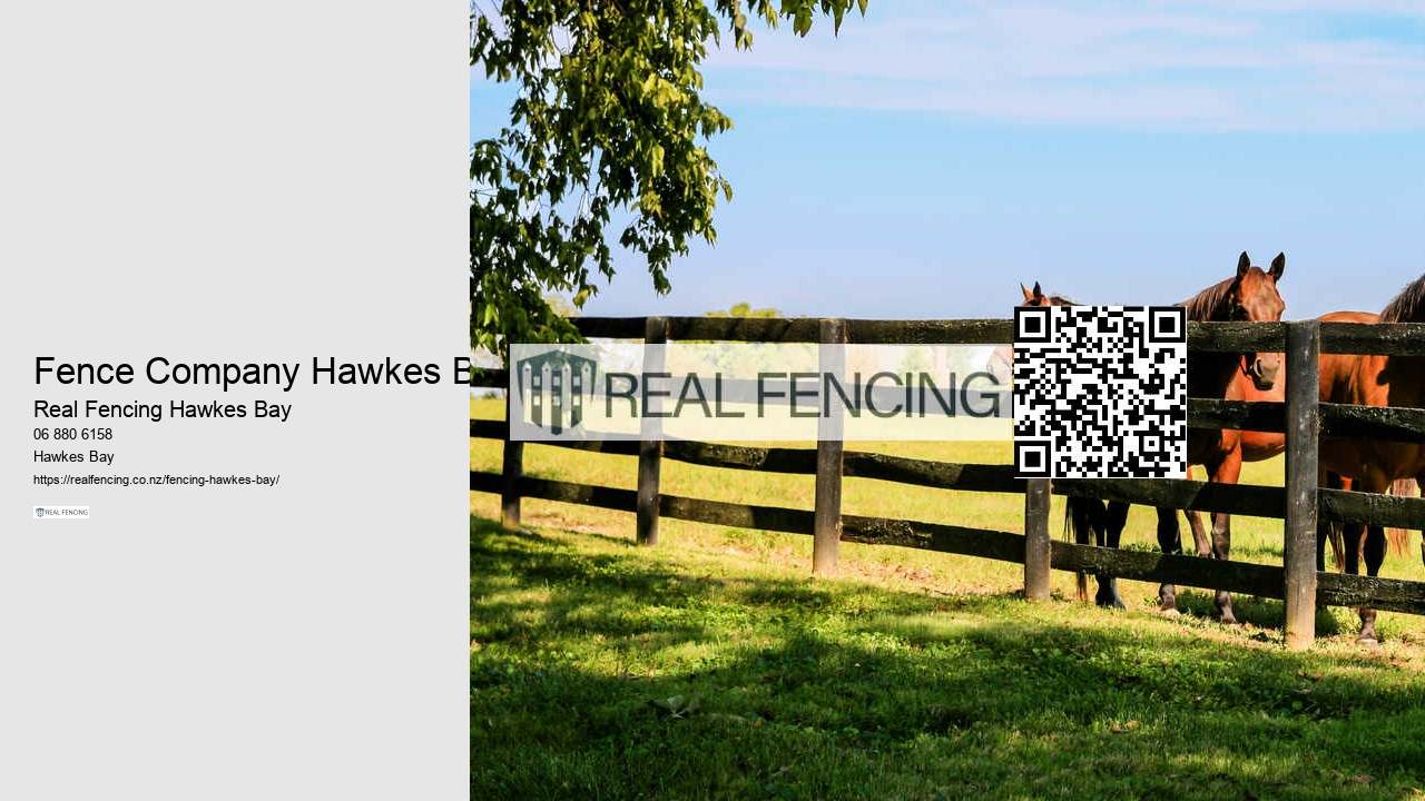 Fence Company Hawkes Bay