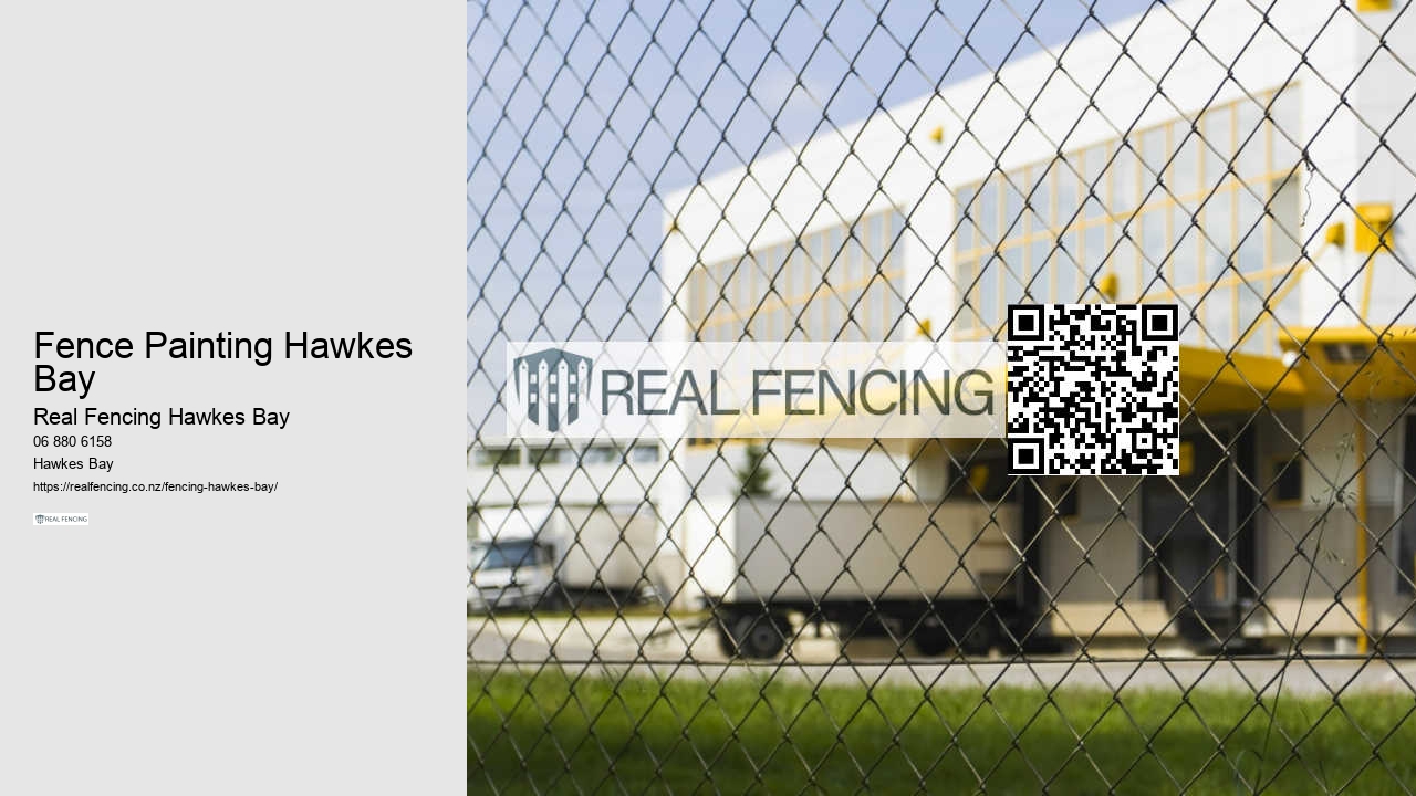 Fence Painting Hawkes Bay