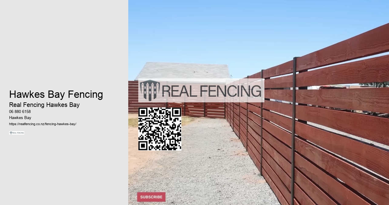 Fence Types Hawkes Bay