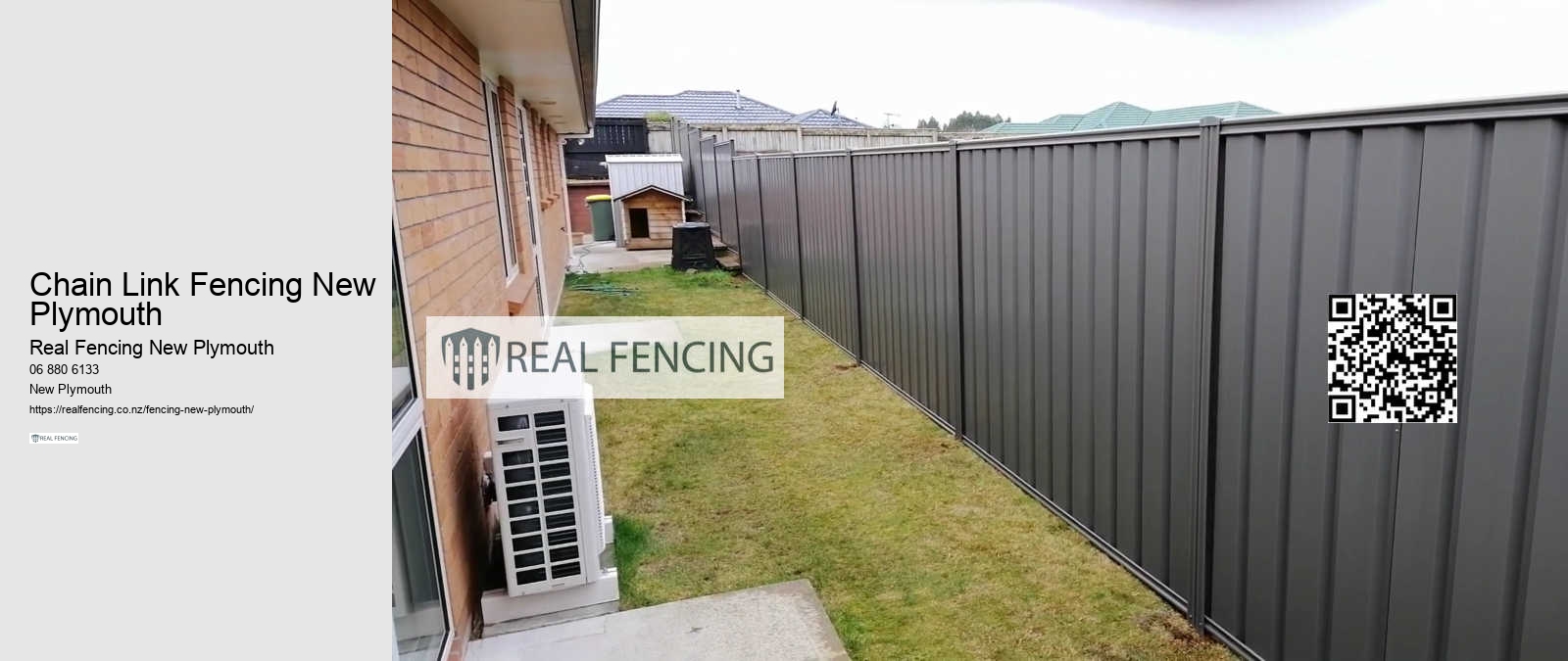 Chain Link Fencing New Plymouth
