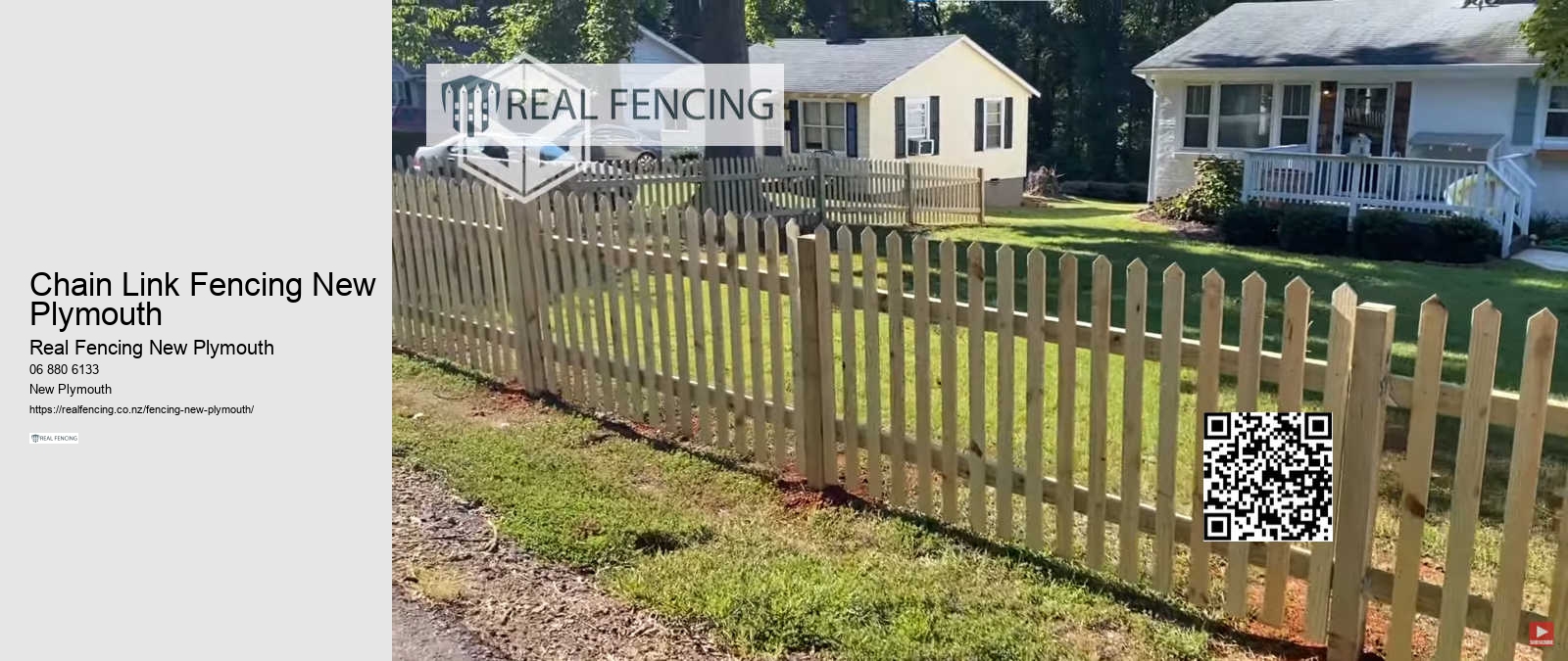Garden Fencing New Plymouth