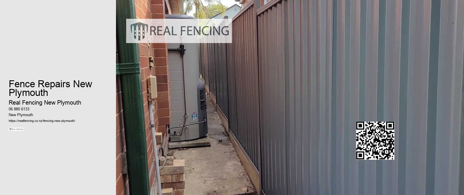 Fence New Plymouth NZ