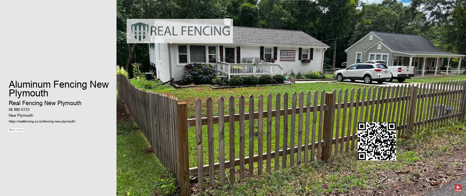 PVC Fencing New Plymouth