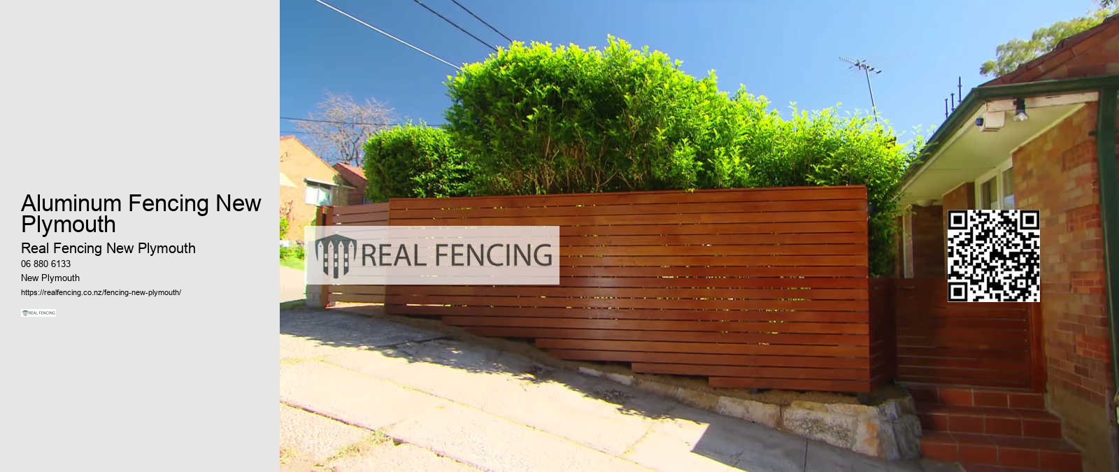Aluminum Fencing New Plymouth