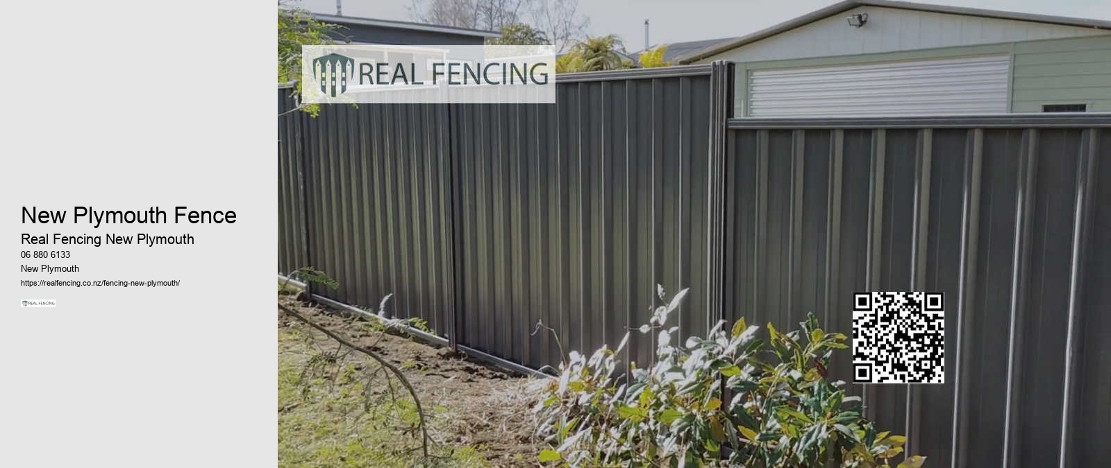 Steel / Metal Fencing New Plymouth