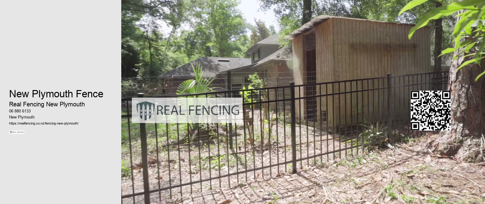 New Plymouth Fence