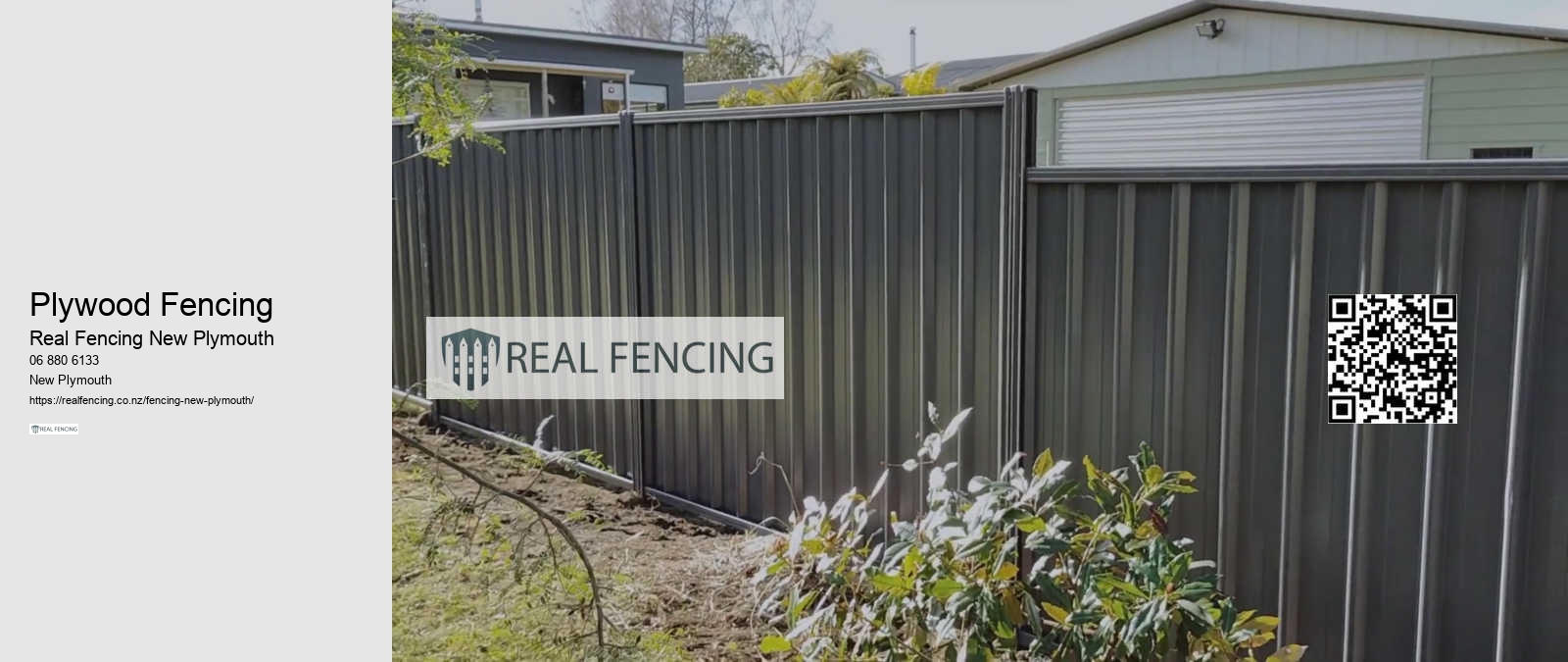 Plywood Fencing