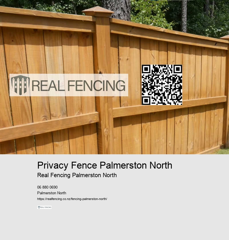 Privacy Fence Palmerston North