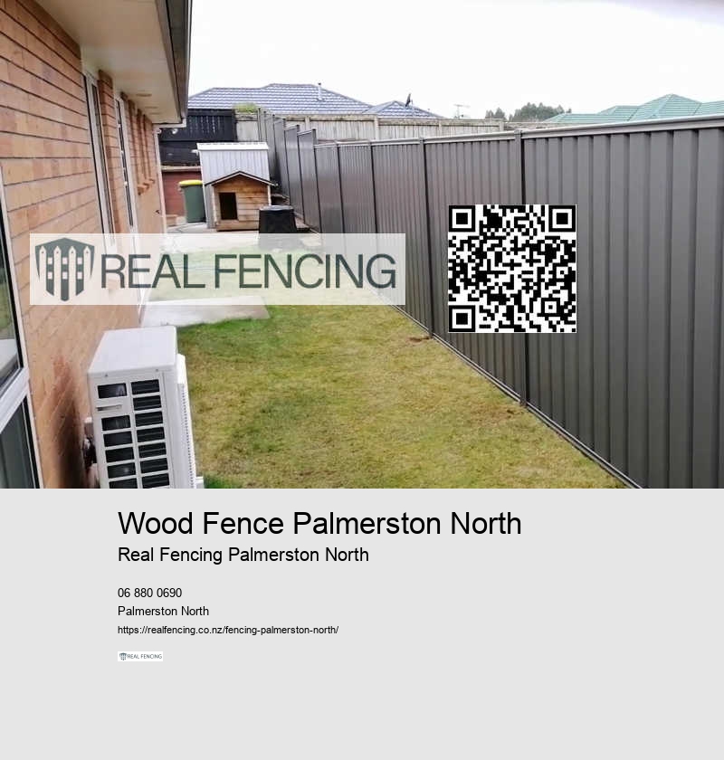 Wood Fence Palmerston North