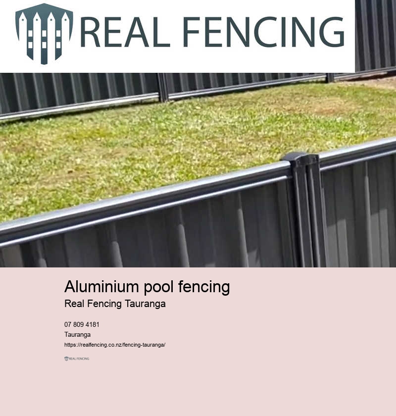 Aluminum fencing Tauranga