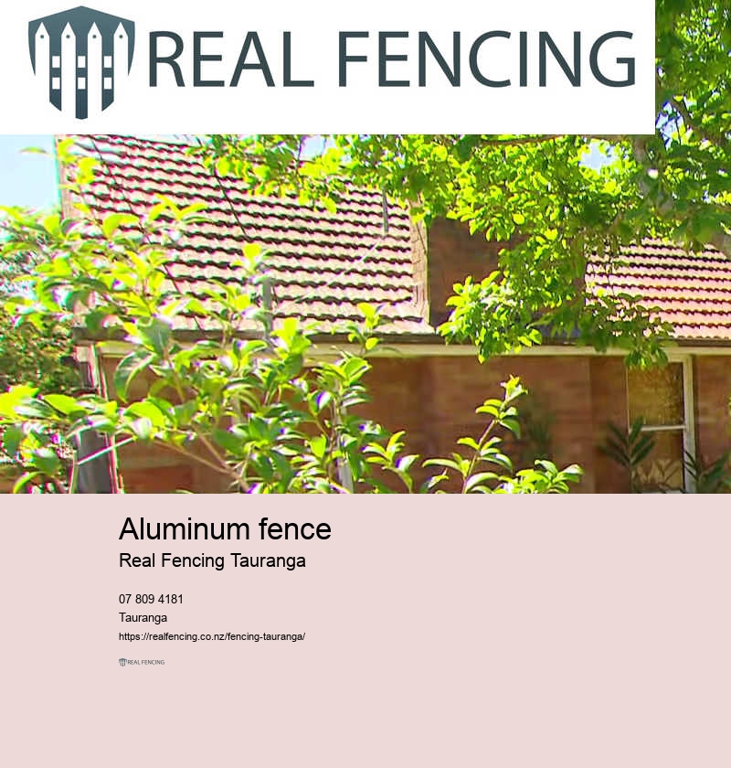 Tauranga fences