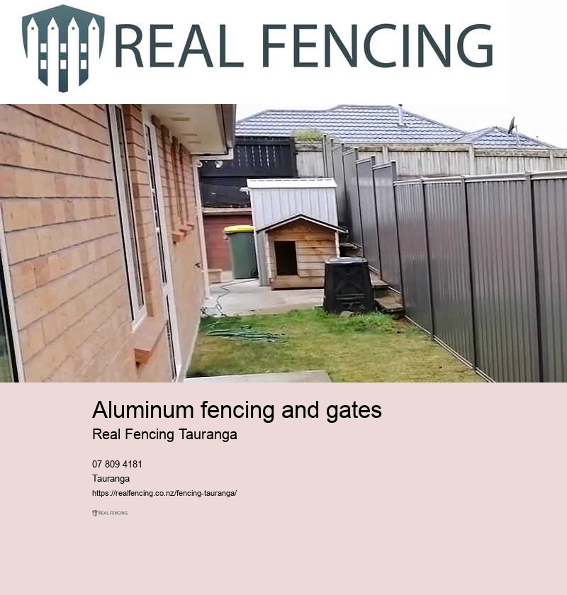 Timber fencing ideas