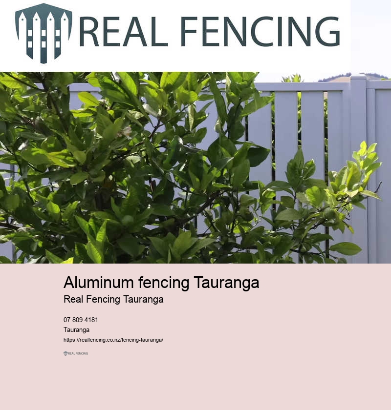 Tauranga metal fencing