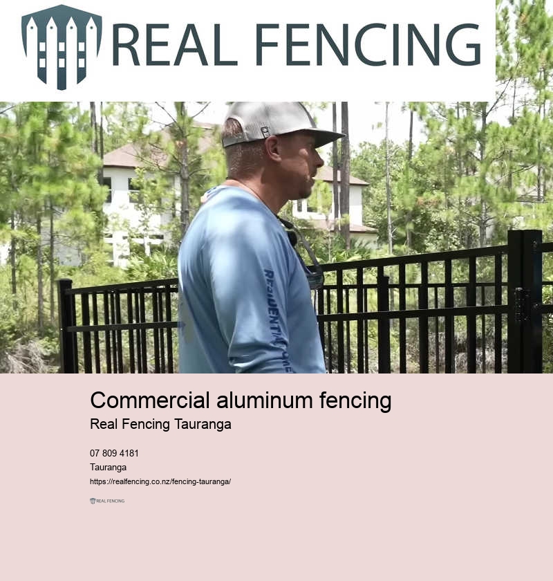 Aluminum fencing contractors near me