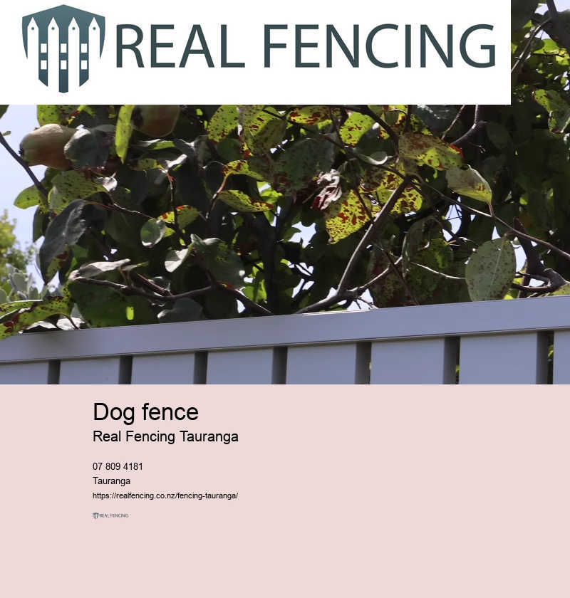 Tauranga fences