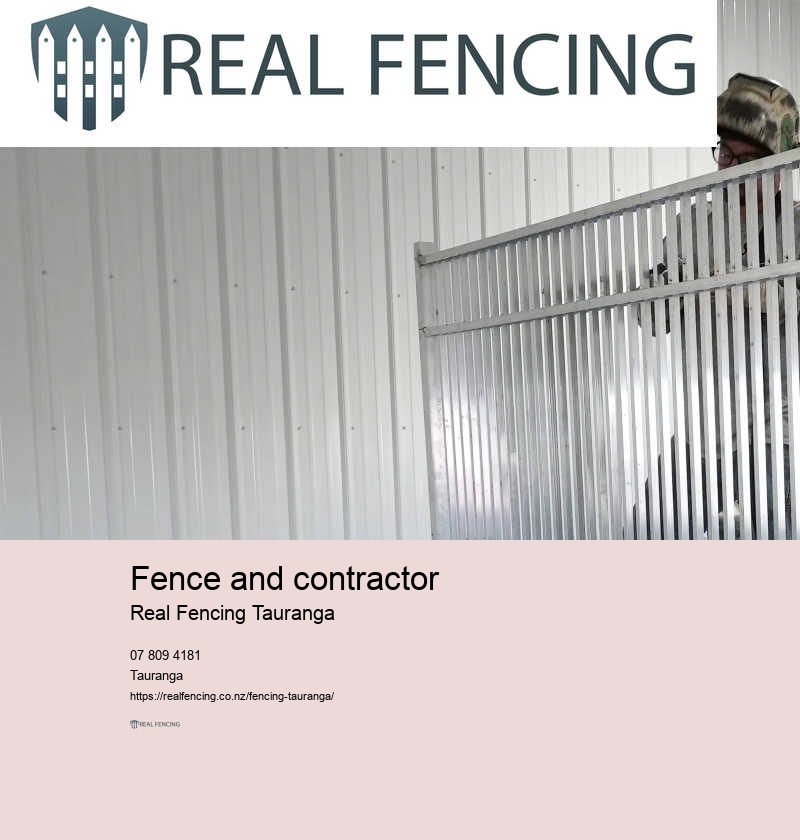 Fence repairs