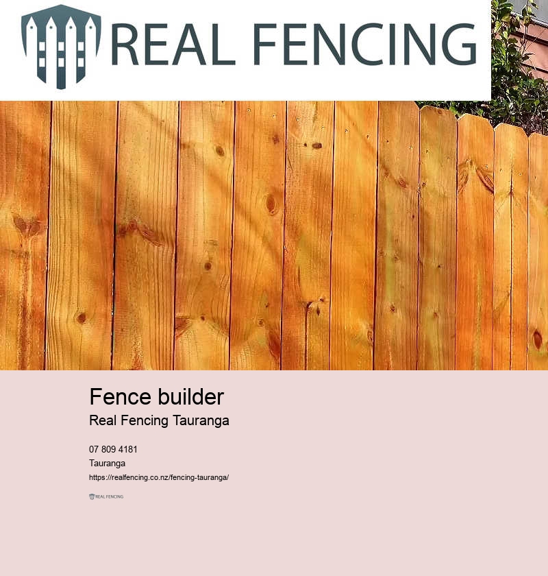 Timber fence Tauranga