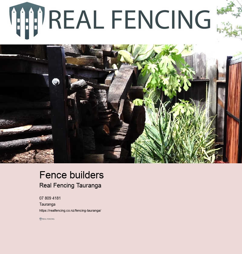 Fence and contractor