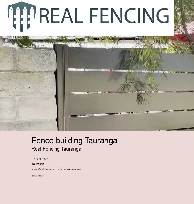 Fence building Tauranga