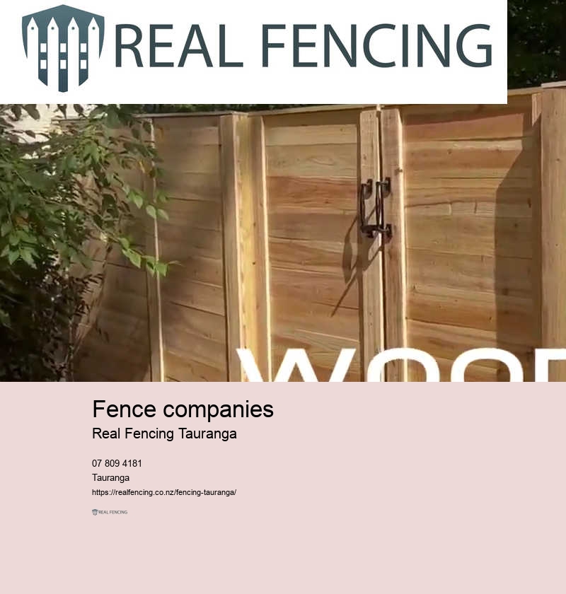 Fence companies