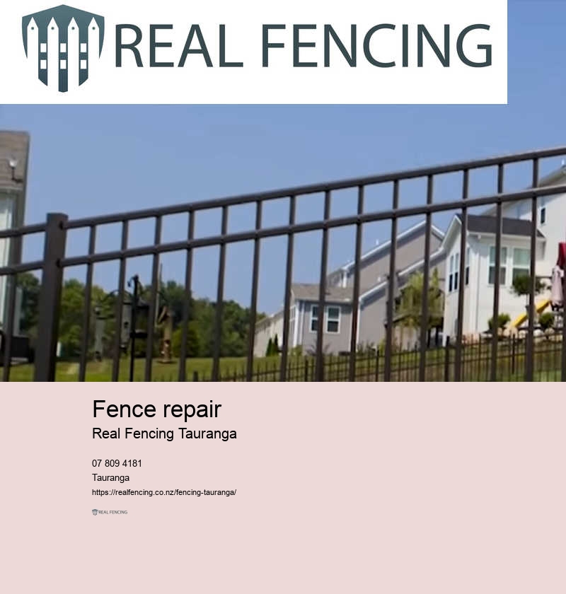 Metal fencing Tauranga