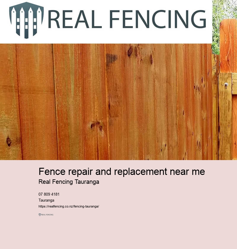 Fencing and gates