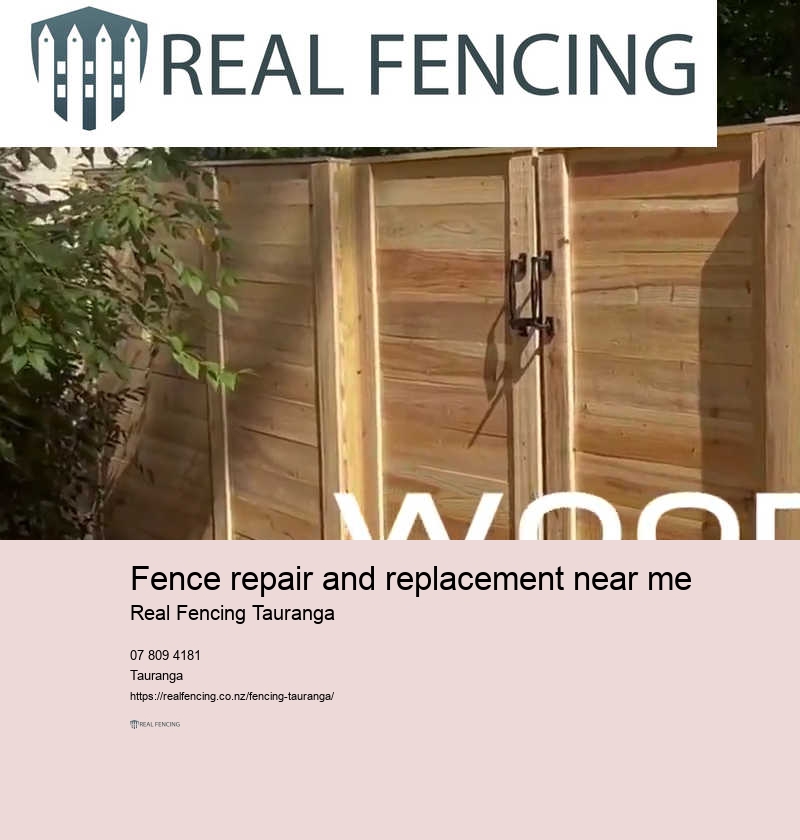 Fencing Tauranga NZ