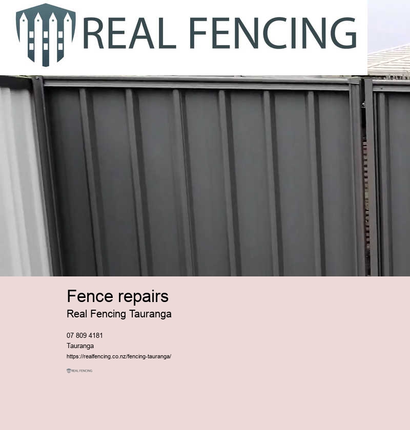 Fence repair and replacement near me