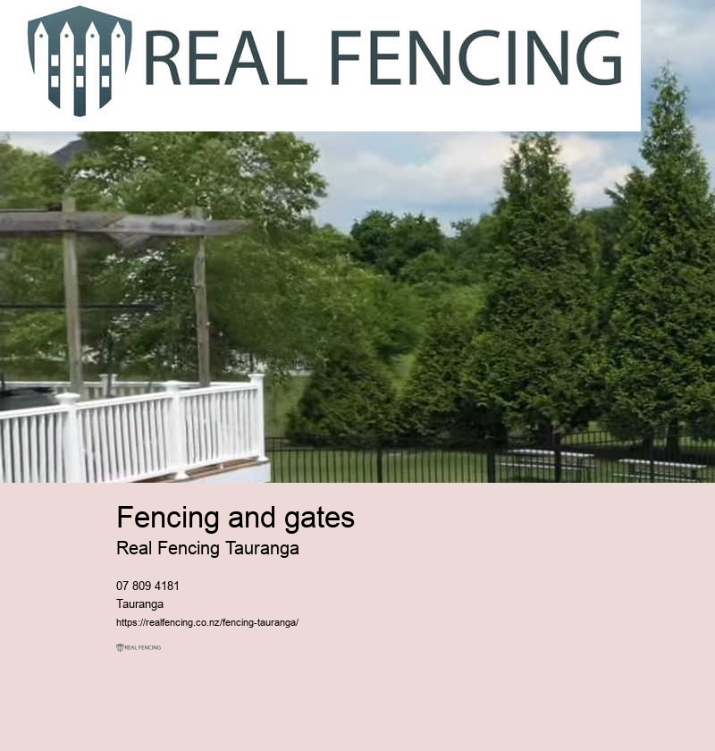 Timber fencing Tauranga