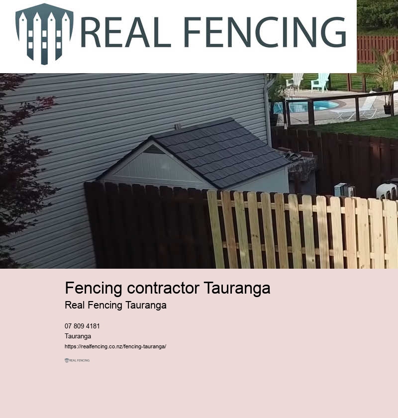 Fencing contractor Tauranga