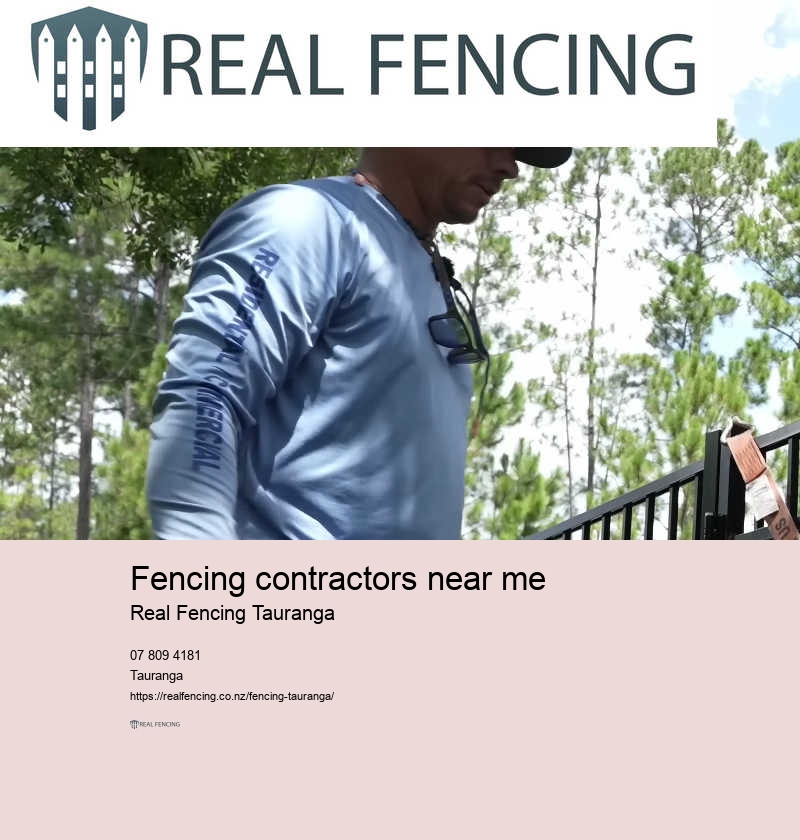 Fencing companies Tauranga