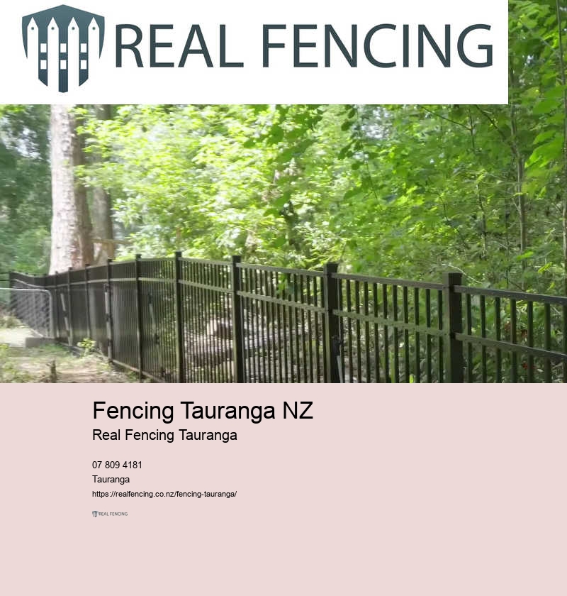 Tauranga fence repair