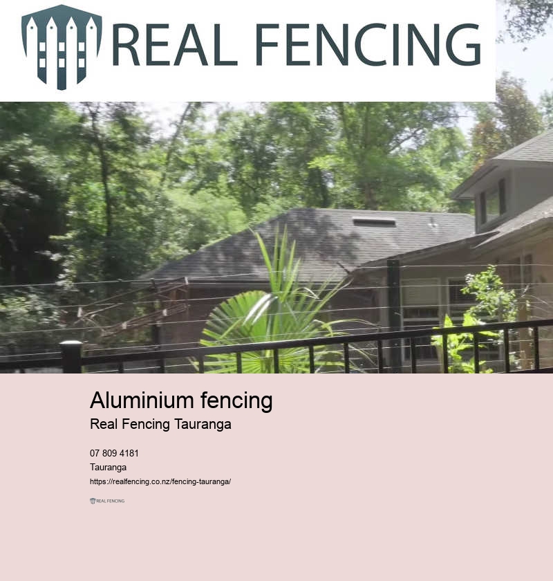 Aluminum fencing company