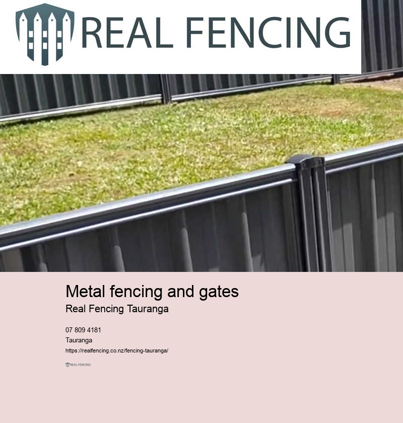 Metal fencing contractors