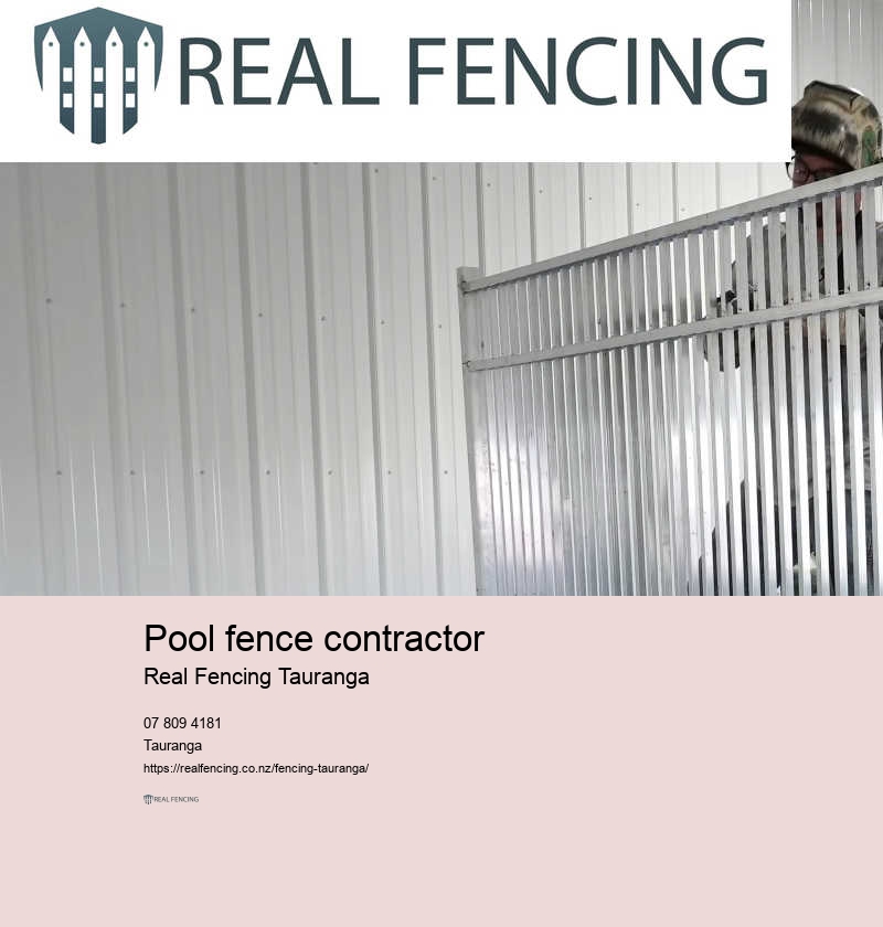 Pool fencing