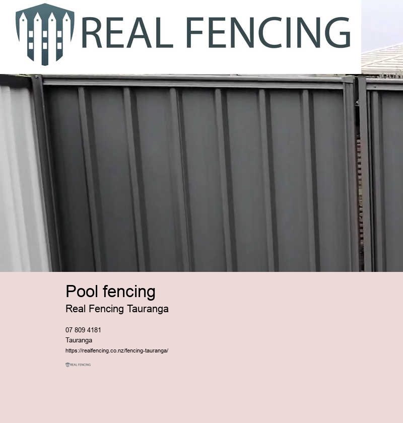 Tauranga metal fencing