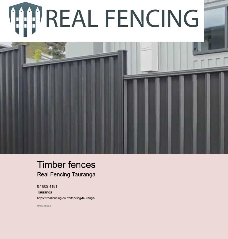 Metal fencing Tauranga