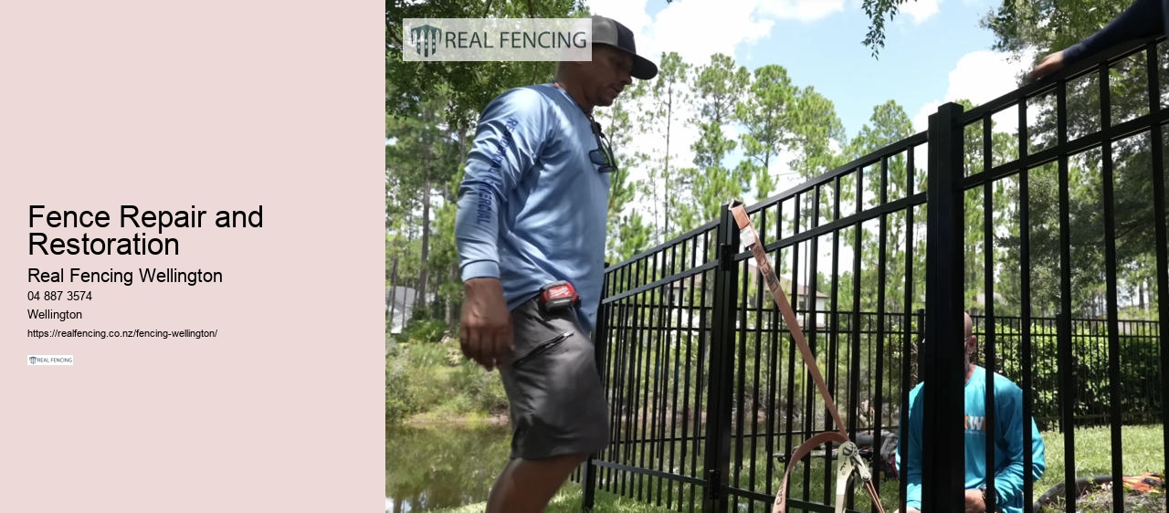 Fence Repair and Restoration